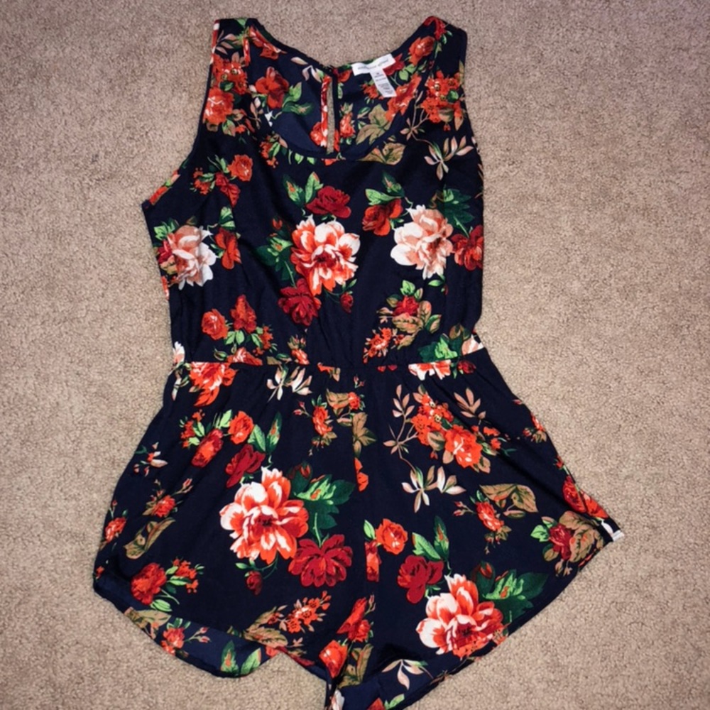 Floral romper